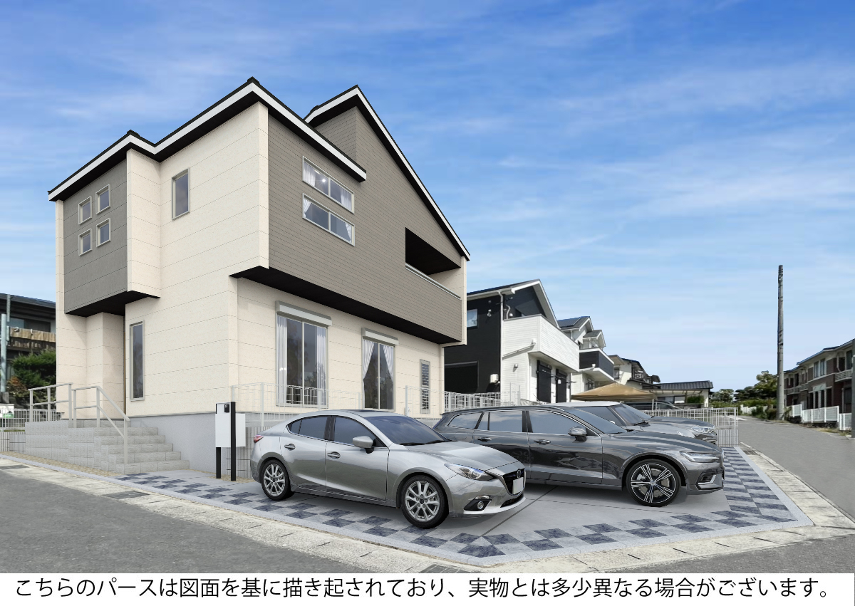 ブルーミングガーデン尾張旭市平子町長池上１棟の外観②