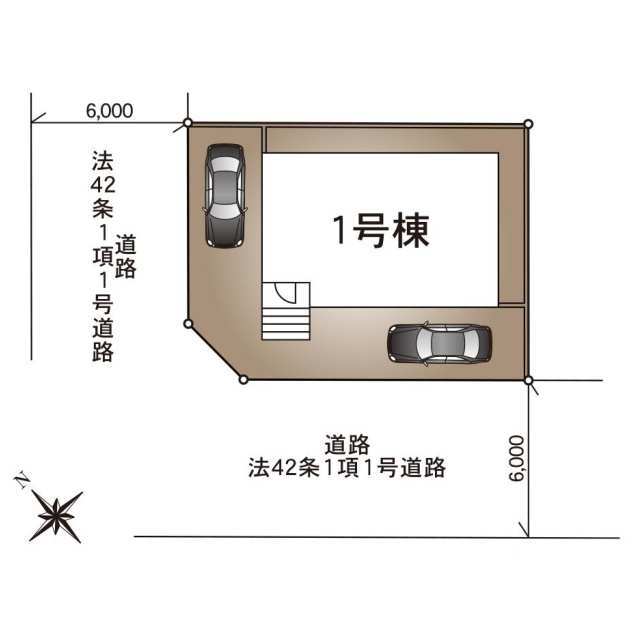 クレイドルガーデン龍ケ崎市白羽 第9の見取り図