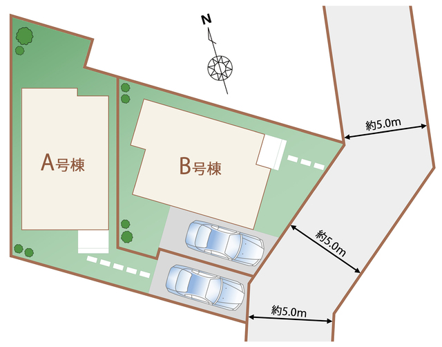 ハートフルタウン小平大沼町4丁目779番の見取り図