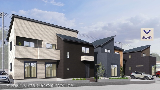 グラファーレ4341柏市西原１１期３棟の外観②