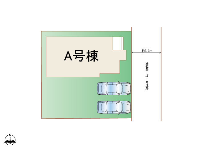 ハートフルタウン東仙台5丁目22番162の見取り図