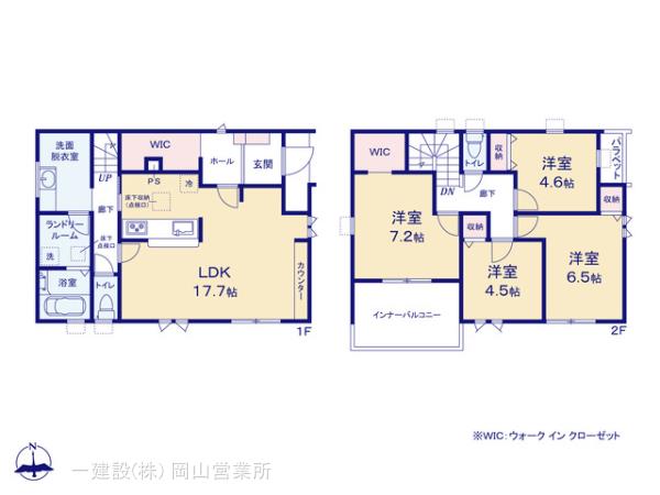 リーブルガーデン玉野市八浜町第３の見取り図