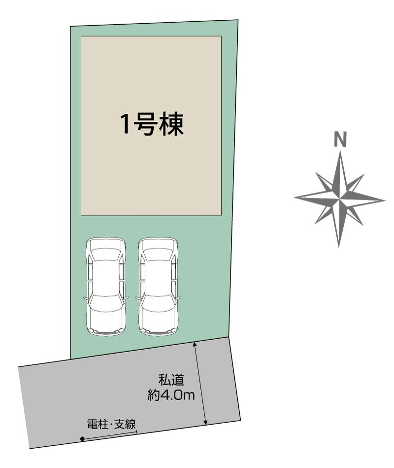 ブルーミングガーデン川口市東本郷１棟の見取り図