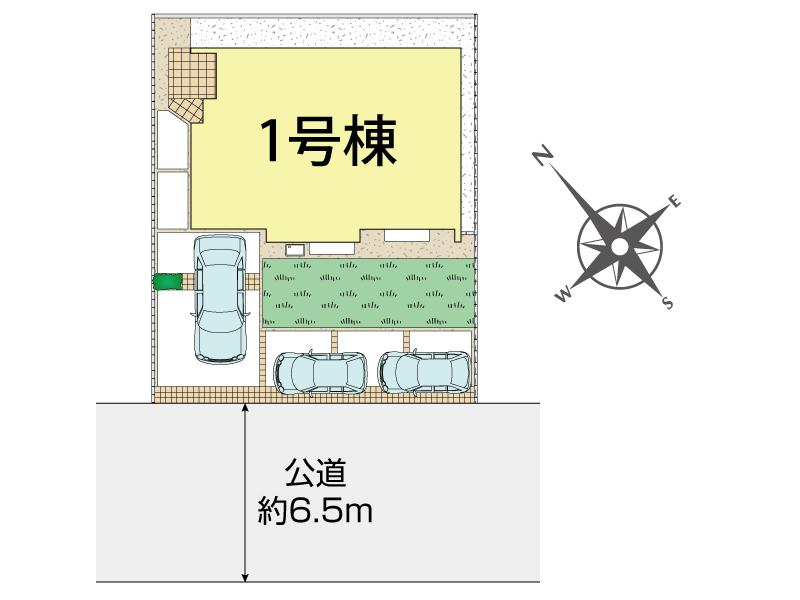 横浜市磯子区杉田8丁目1棟 区画図