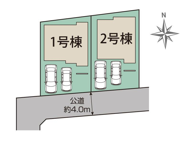 ブルーミングガーデン福岡市早良区飯倉４丁目４期２棟の見取り図