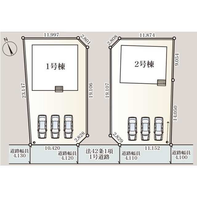 クレイドルガーデン上里町大御堂 第4の見取り図