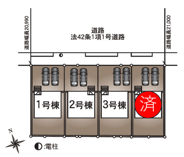 クレイドルガーデン龍ケ崎市城ノ内 第9の見取り図