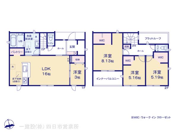 リーブルガーデン亀山市羽若町の見取り図
