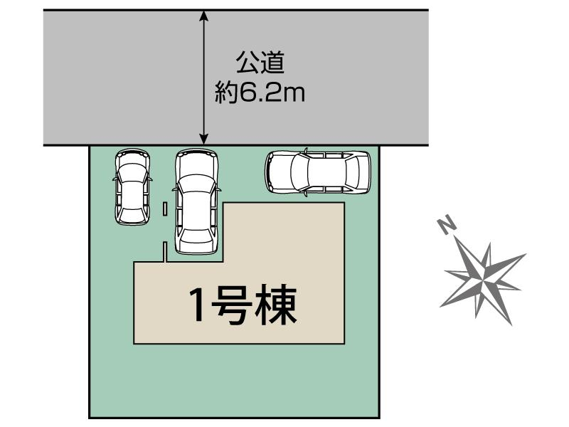 生駒市真弓南2丁目1棟 区画図