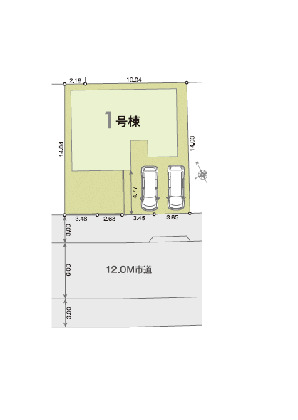 リナージュ野田岩名１丁目　第１期の見取り図