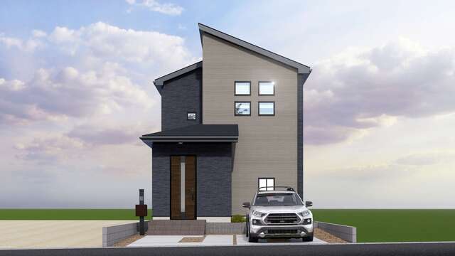 グラファーレ4345柏市大井２期３棟の外観②