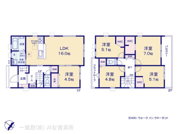 リーブルガーデン蒲郡市形原町下川原第３の見取り図