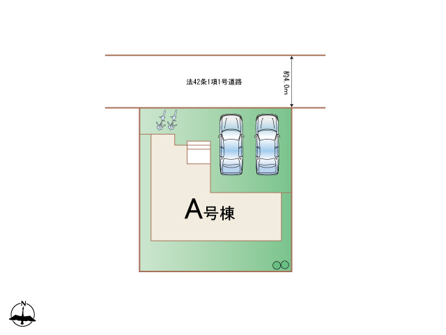 ハートフルタウン多賀城市鶴ｹ谷三丁目11番の見取り図