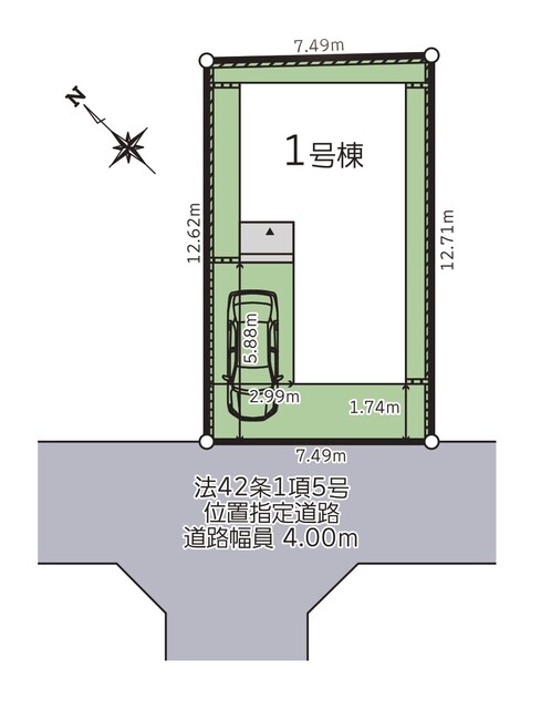グラファーレ4351札幌市東札幌１棟の外観②