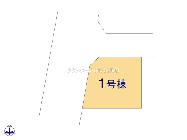 グラファーレ4224三郷市彦川戸２期１棟の見取り図