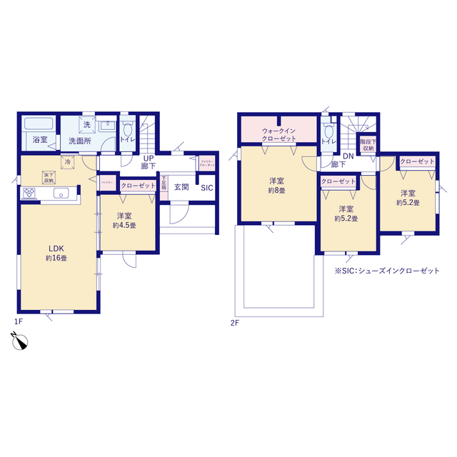グラファーレ4251札幌市八軒１６期１棟の見取り図