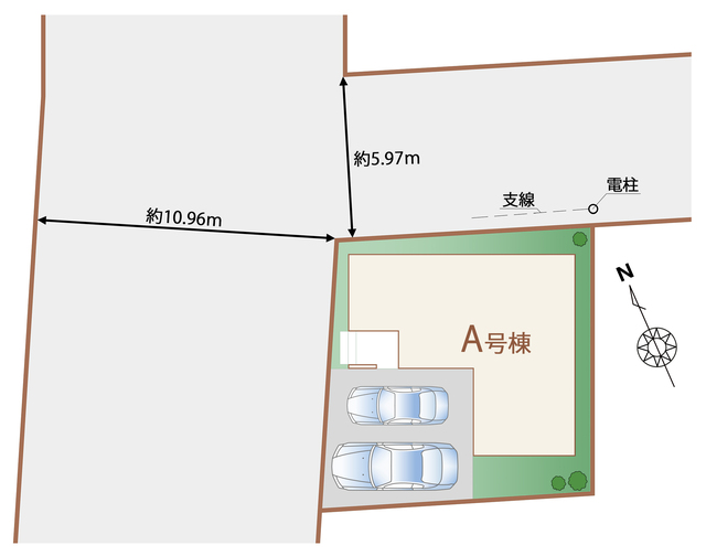 ハートフルタウン宮本町657番の見取り図