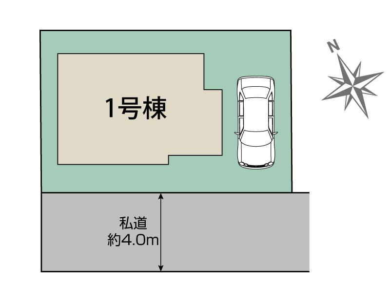 ブルーミングガーデン三鷹市大沢５丁目１棟の見取り図