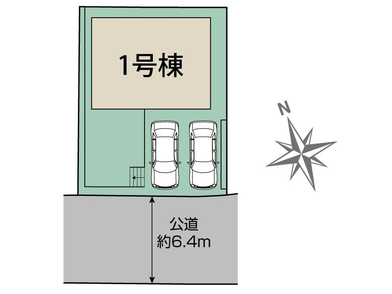 ブルーミングガーデン横浜市港南区日野中央２丁目１棟の見取り図