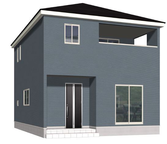 3号棟　外観パース