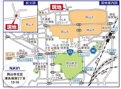 グラファーレ4260岡山市津島福居４棟の見取り図