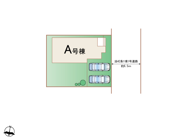 ハートフルタウン綾瀬市綾西2丁目1790番の見取り図