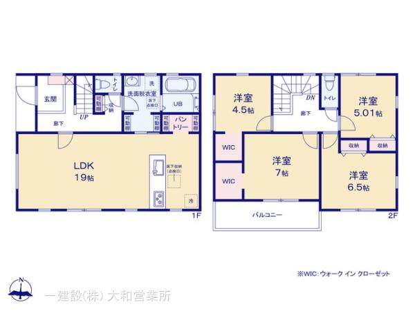 リーブルガーデン厚木市毛利台３丁目第２の見取り図