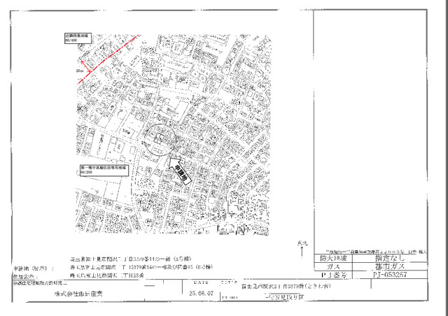 ハートフルタウン富士見市関沢2丁目3379番の見取り図
