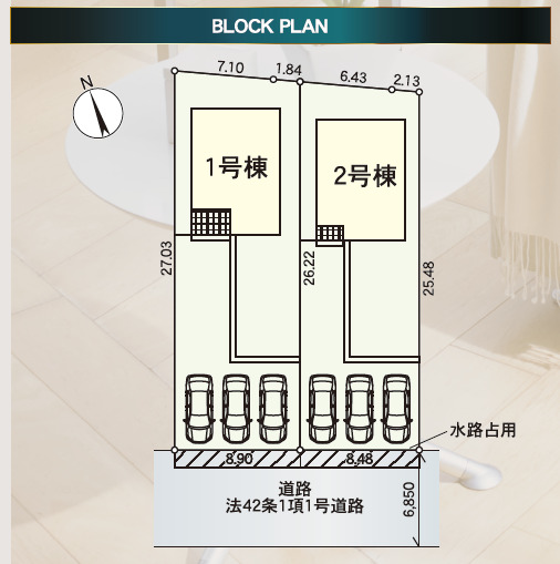 クレイドルガーデン山形市江南 第24の見取り図
