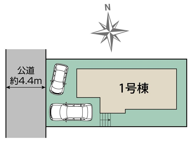 逗子市沼間5丁目1棟 区画図