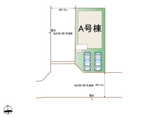 ハートフルタウン(名)一宮市三条7期の見取り図