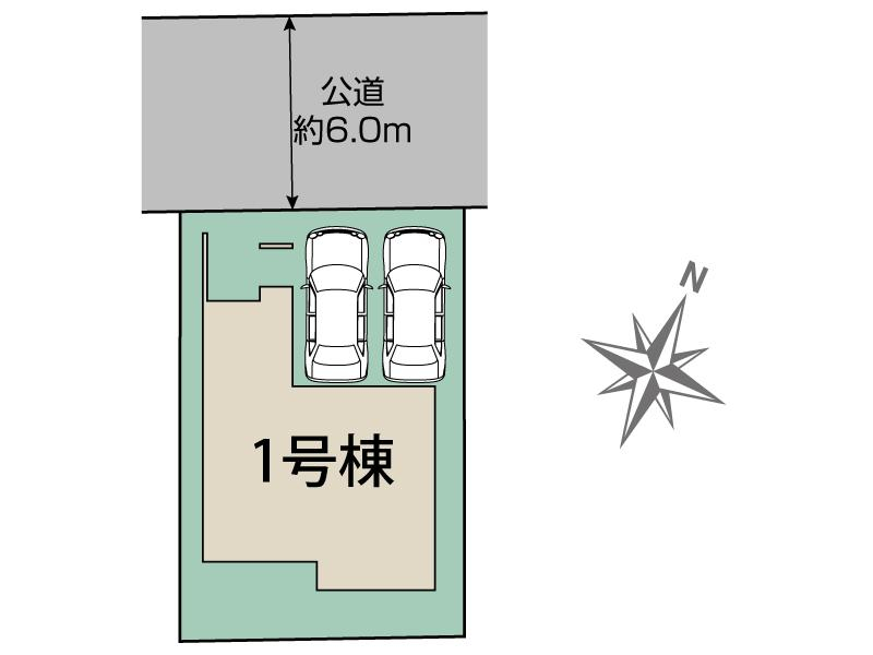 春日井市旭町4丁目1棟 区画図
