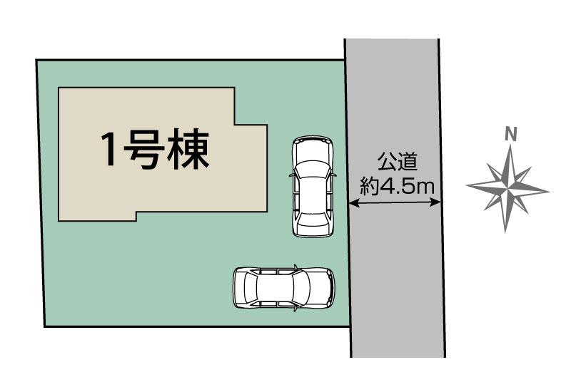 ブルーミングガーデン横浜市港南区笹下６丁目１棟の見取り図