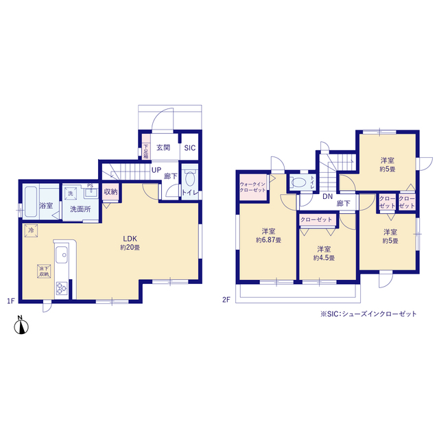 グラファーレ4218相模原市磯部１２期９棟の見取り図