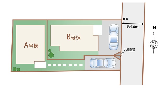ハートフルタウン(立)立川砂川町10期の見取り図