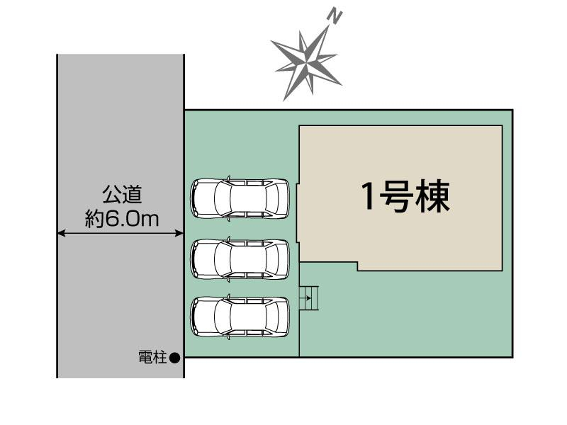 ブルーミングガーデン佐倉市王子台６丁目２期１棟の見取り図