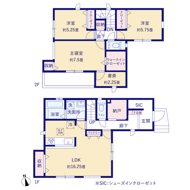 グラファーレ4337岡崎市岩津町２棟の見取り図