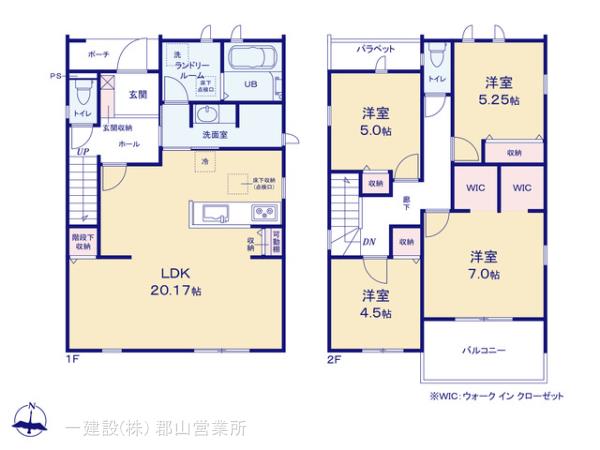 リーブルガーデン富田大徳南第3の見取り図