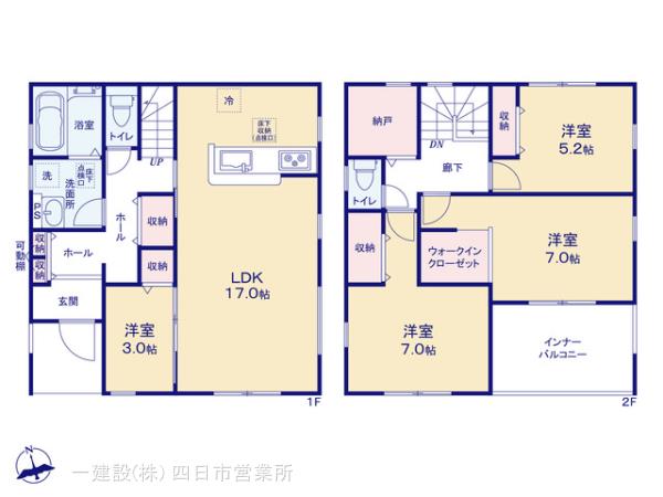 リーブルガーデン鈴鹿市池田町第6の見取り図