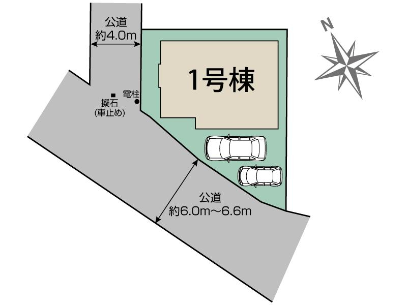 ブルーミングガーデン佐倉市西志津８丁目１棟の見取り図