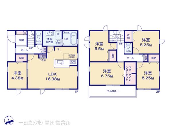 リーブルガーデン岡崎市能見町の見取り図
