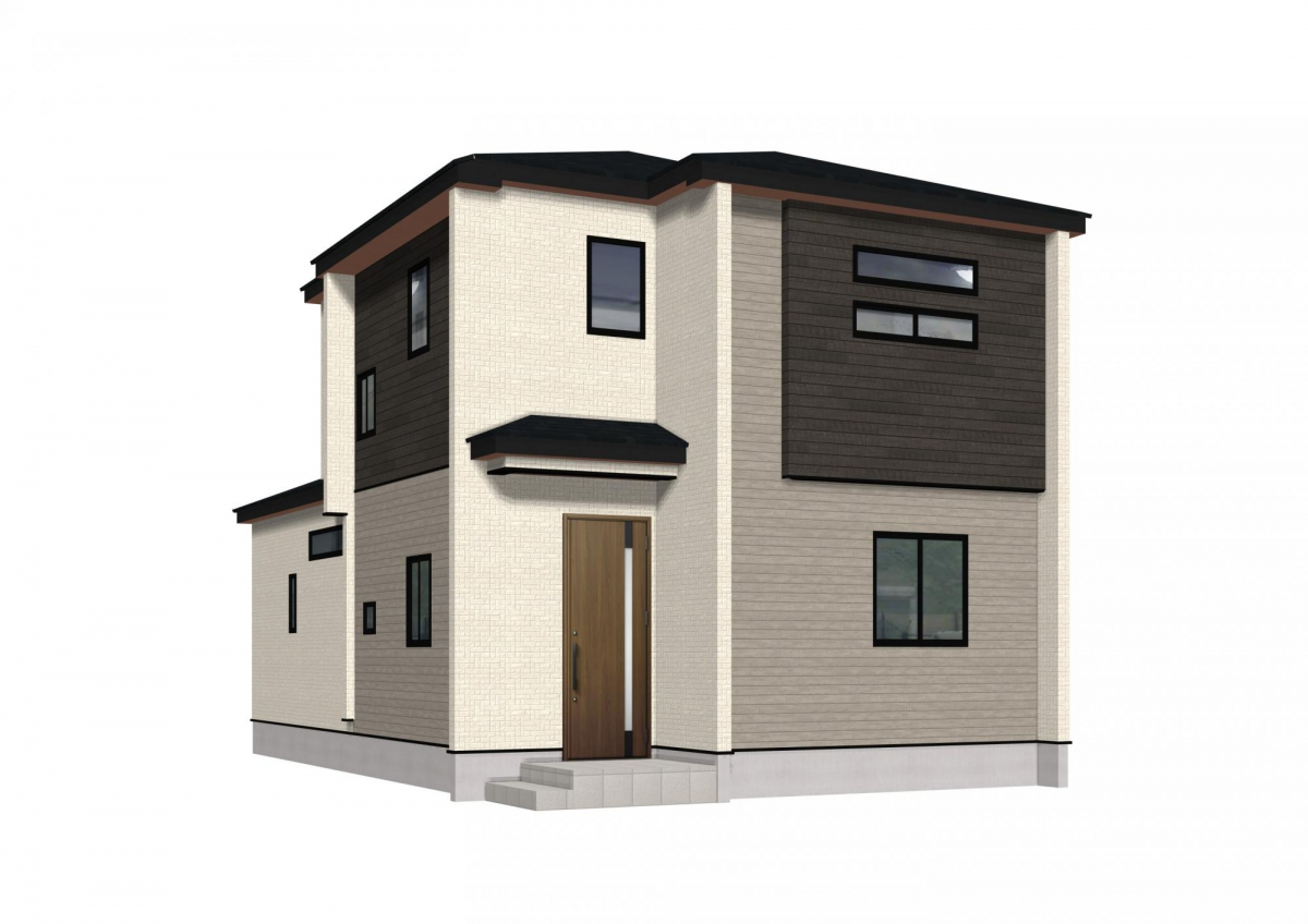 ブルーミングガーデン水戸市元吉田町４期１棟の外観②