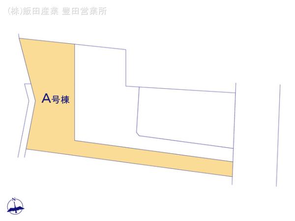 ハートフルタウン(豊)岡崎市福岡町3期の見取り図