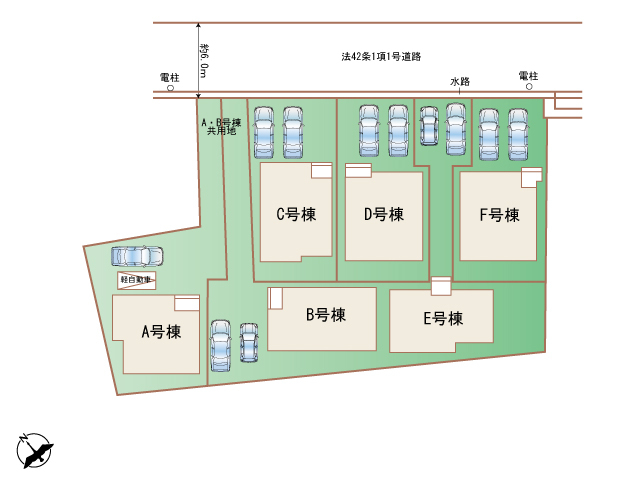 ハートフルタウン明石二見町東二見1310番の見取り図