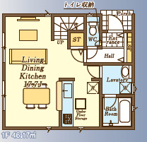 クレイドルガーデン入間市小谷田 第30の見取り図