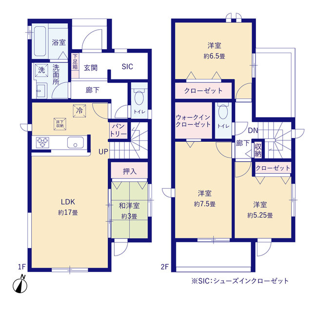 グラファーレ4381前橋市関根町３棟の見取り図
