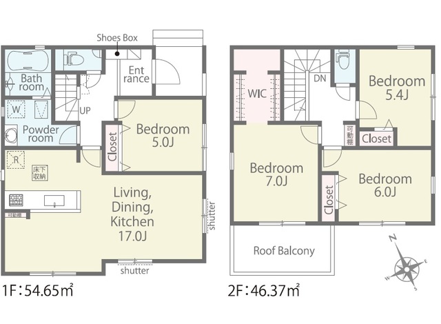 リナージュ開成町吉田島　第３期の見取り図