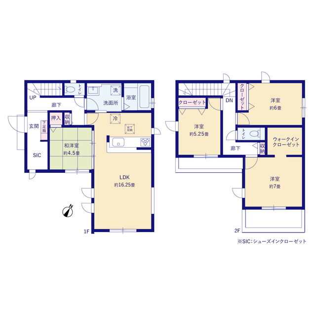 グラファーレ4342さいたま市内野本郷５期１棟の見取り図