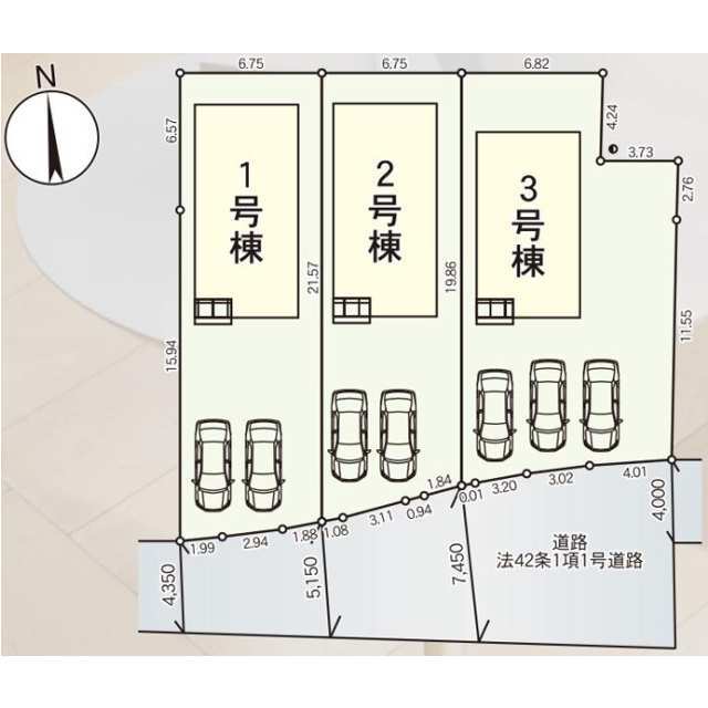 クレイドルガーデン南相馬市原町区橋本町 第2の見取り図