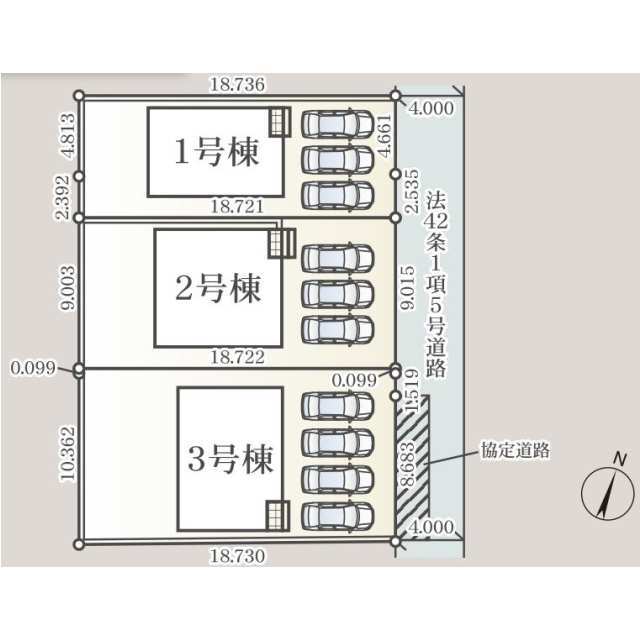 クレイドルガーデン南相馬市原町区西町 第2の見取り図